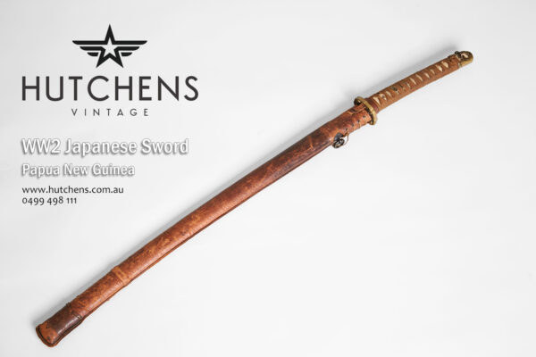 1939 Japanese WW2 Jungle Sword 1 in Sheath